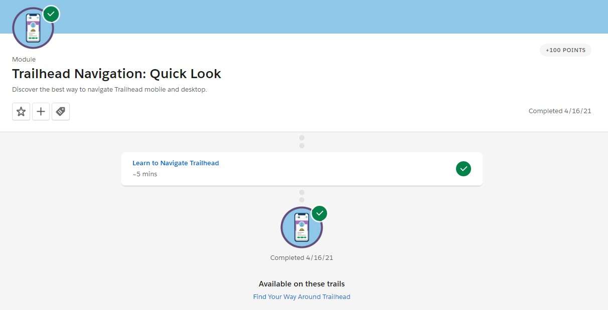Trailhead Interface Trailhead Interface