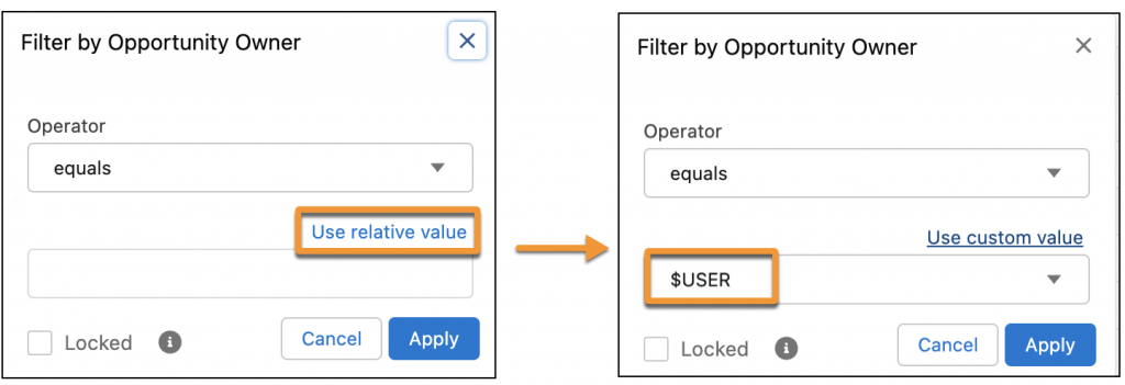 Crear filtros de reporte personalizados Crear filtros de reporte personalizados