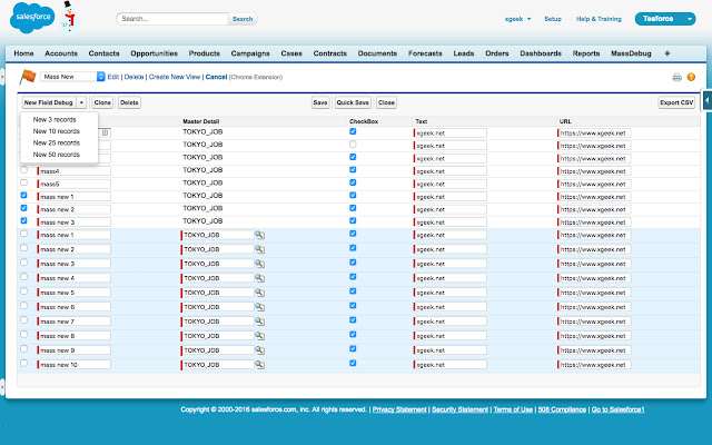 Salesforce-Mass-Editor Salesforce-Mass-Editor