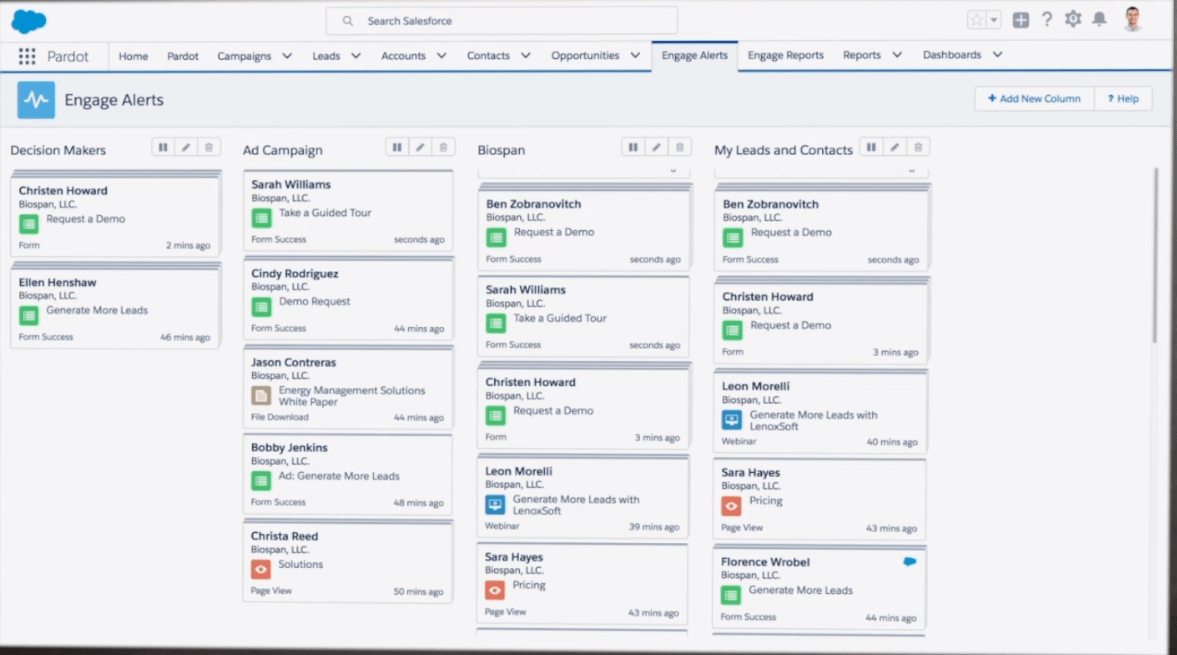 Marketing Cloud Account Engagement - Interface - 2 Marketing Cloud Account Engagement - Interface - 2