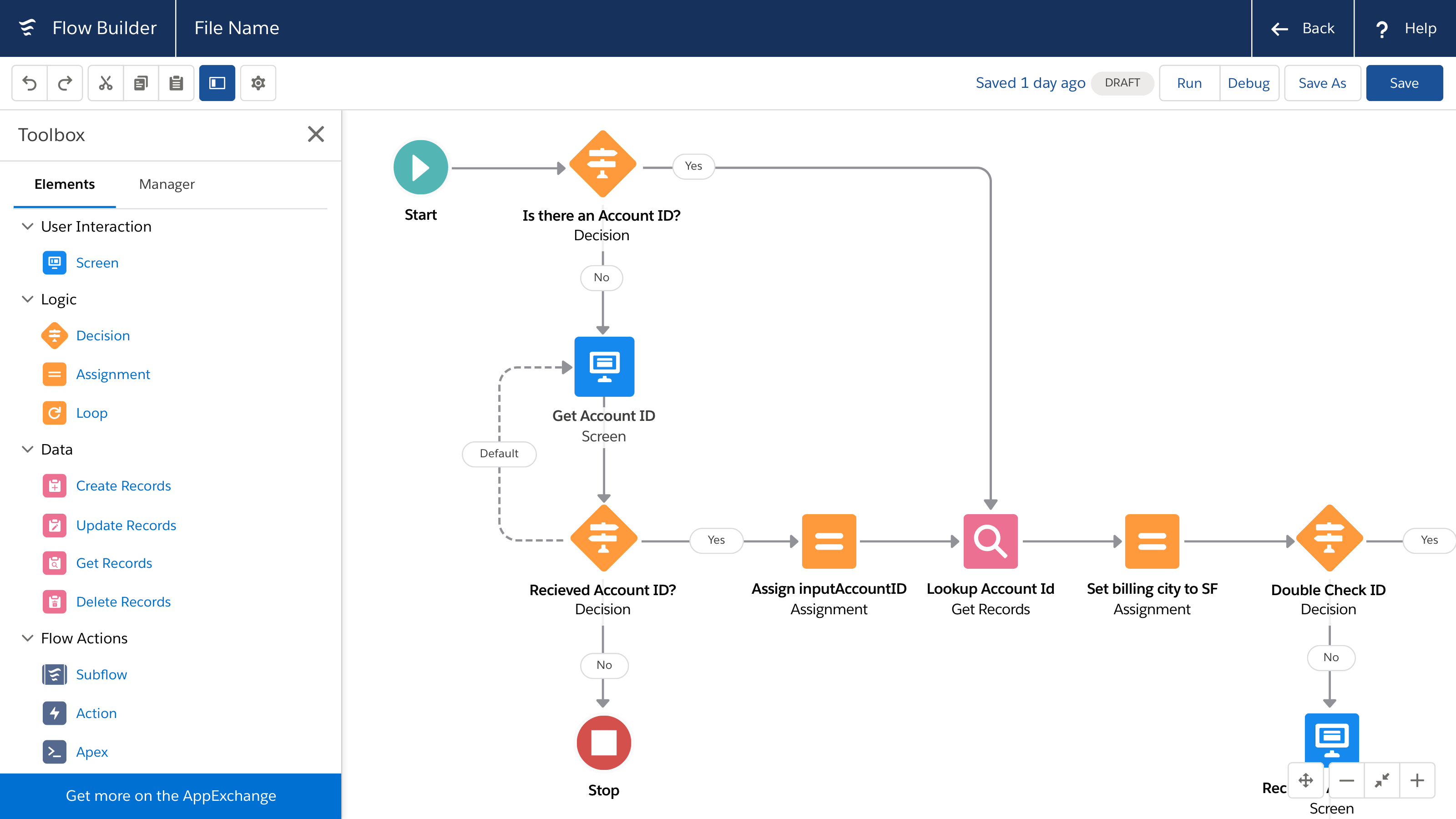 Salesforce Flow Builder Salesforce Flow Builder